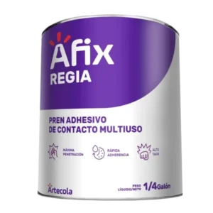 Adhesivo de Contacto Afix Pren 1/4 Galón