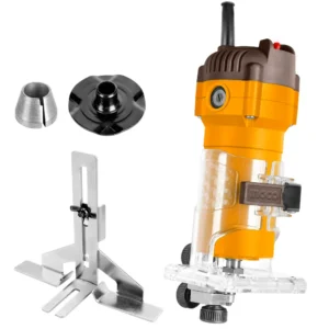 Fresadora de Mano Eléctrica Industrial 600W – 6 mm – INGCO
