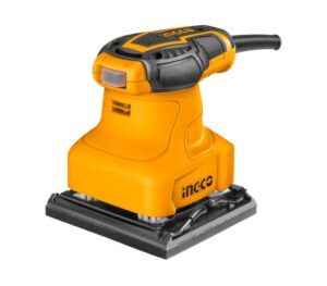Lijadora Orbital Ingco 240 W – Base Cuadrada